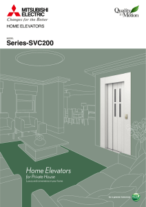 Home Elevators - Mitsubishi Electric