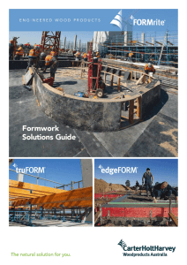 Formwork Solutions Guide