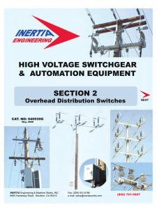 Distribution Switch Catalog