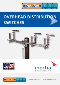 overhead distribution switches