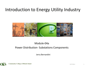 Introduction to Energy Utility Industry