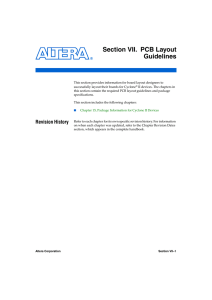 Cyclone II Device Handbook, Section VII