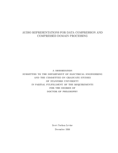 a dissertation submitted to the department of electrical engineering