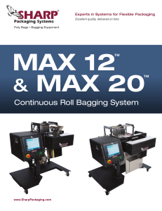 MAX 20 - Sharp Packaging Systems