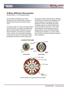 A More Efficient Servomotor