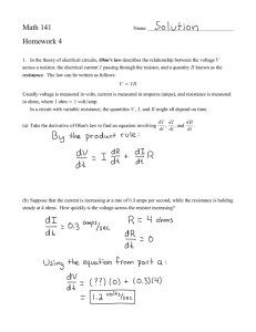 Solutions to Homework 4