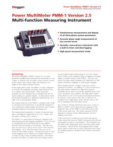 Power MultiMeter PMM-1 Version 2.5 Multi