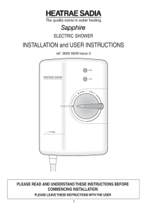 Installation manual