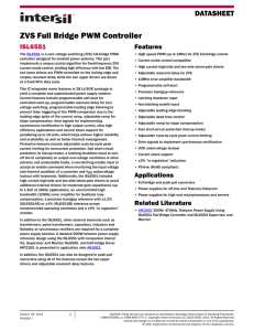 ISL6551 Datasheet