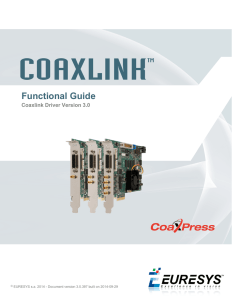 Coaxlink Driver 3.0 Functional Guide