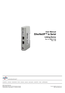 User Manual, Anybus Communicator for EtherNet/IP