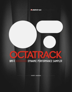 Octatrack User`s Manual