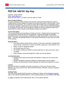 PDP DA 160/161 Hip Hop