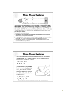 Three-Phase Systems GU Three-Phase Systems