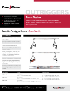 Outrigger brochure