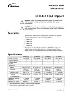 NHR-X-X Feed Hoppers