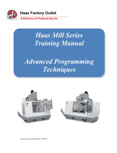 Haas Mill Advanced Programming Manual