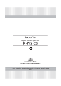 physics - SCERT - The State Council Educational Research and