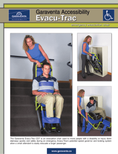 Brochure - Evacuation chairs