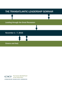 Transatlantic Leadership Seminar Program Book