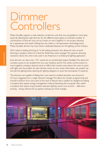 Dimmer Controllers - Main Power Website