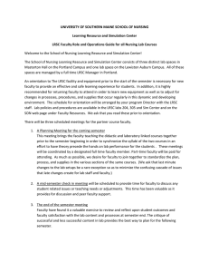 LRSC Faculty Guidelines - University of Southern Maine