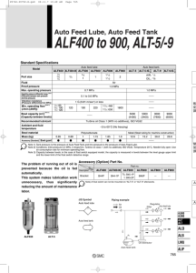 Series ALF400 to 900/ALT-5, -9