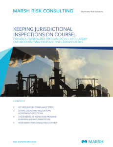 Keeping Jurisdictional Inspections on Course: Enhanced Boiler and
