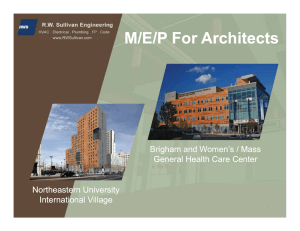 M/E/P For Architects M/E/P For Architects