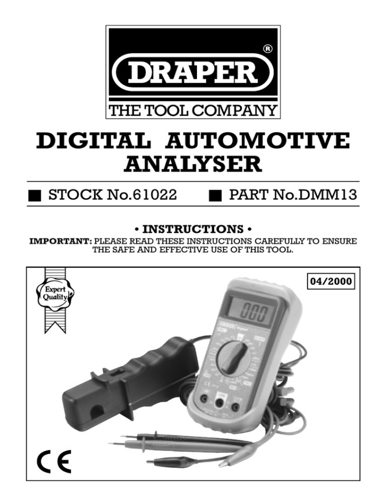 digital automotive analyser