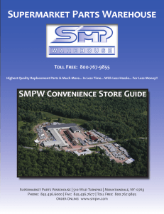 Convenience Store Guide.indd - SuperMarket Parts Warehouse