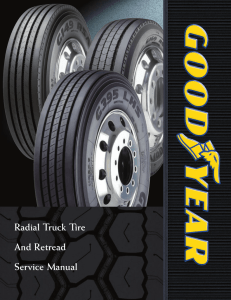 Radial Truck Tire And Retread Service Manual