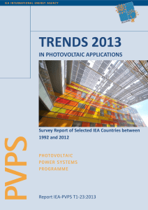 trends 2013 - IEA-PVPS