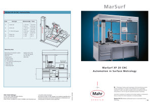 MarSurf XP 20 CNC.
