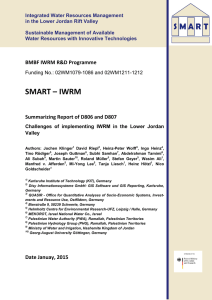Challenges of implementing IWRM in the Lower - iwrm