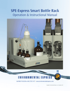 SPE-Express Smart Bottle Rack