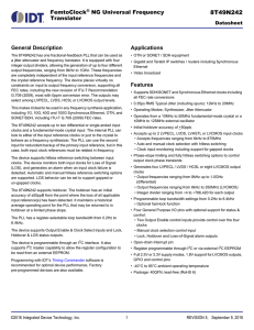 8T49N242 Datasheet