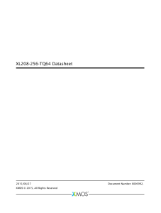 XL208-256-TQ64 Datasheet