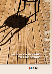 solid wood flooring terrace decking