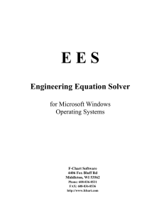 EES Manual - University of New Hampshire