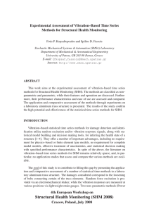 Structural Health Monitoring (SHM 2008)