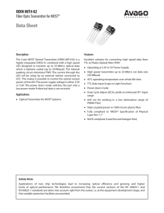 Data Sheet - Avago Technologies