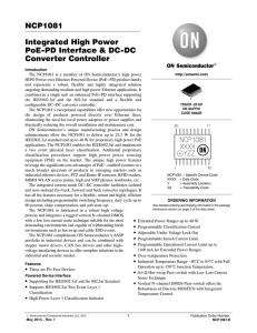 NCP1081 - ON Semiconductor