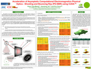 Shooting and Bouncing Ray Method