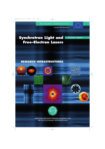 Synchrotron Light and Free-Electron Lasers - CORDIS