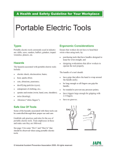 Portable Electric Tools