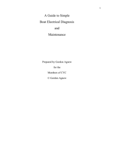 A Guide to Simple Boat Electrical Diagnosis and Maintenance