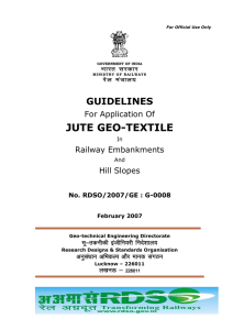 Guidelines of Application of JGT in Railway