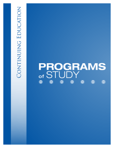 programs study - City Colleges of Chicago