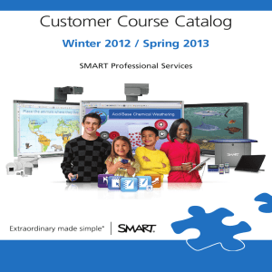 Customer Course Catalog